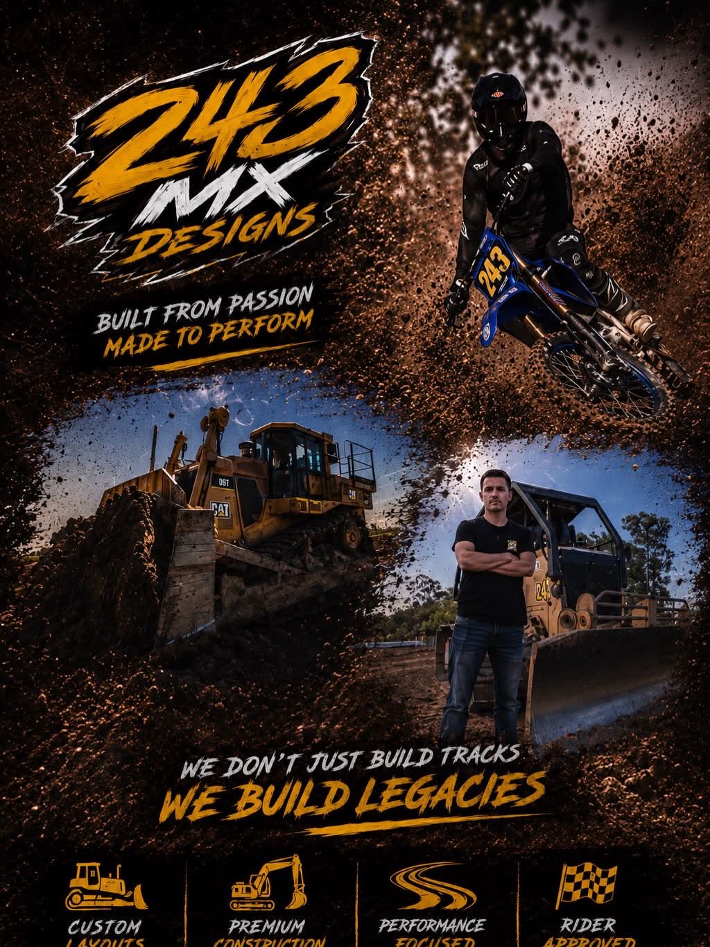 243 MX Designs — built from passion, made to perform